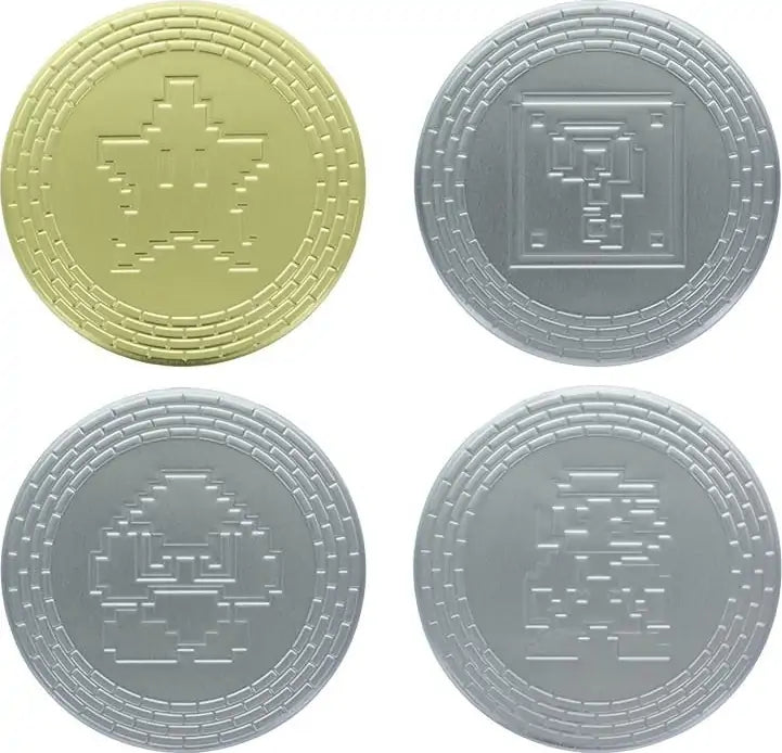 Super Mario Metal Coasters - PopCultGang