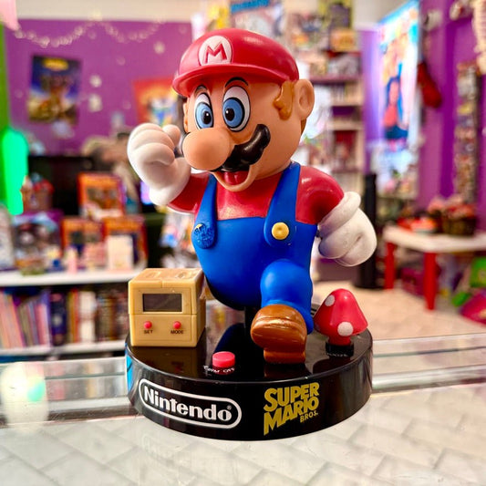 Super Mario Talking Alarm Clock (Zeon, Nintendo, 1992) - PopCultGang