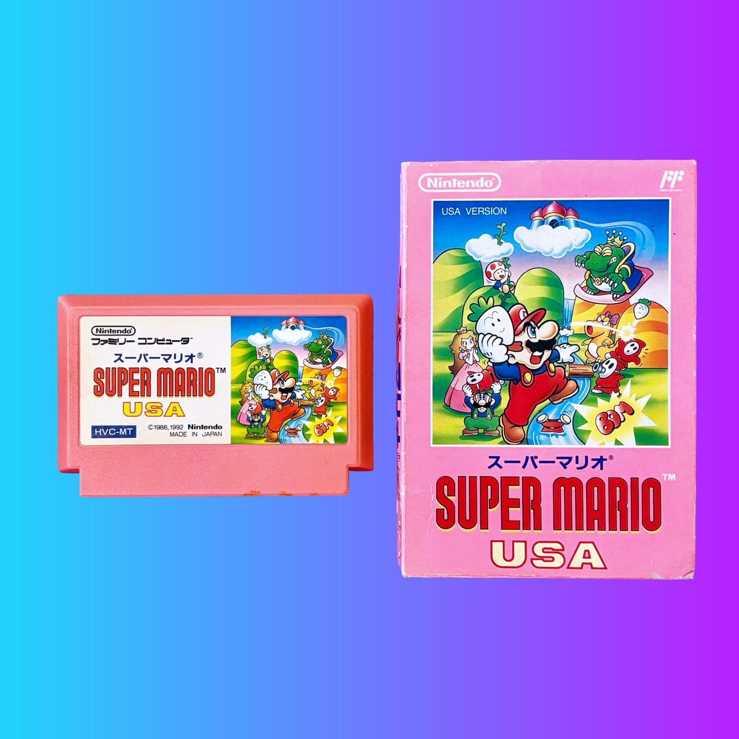 Super Mario USA (boxed, Famicom) - PopCultGang