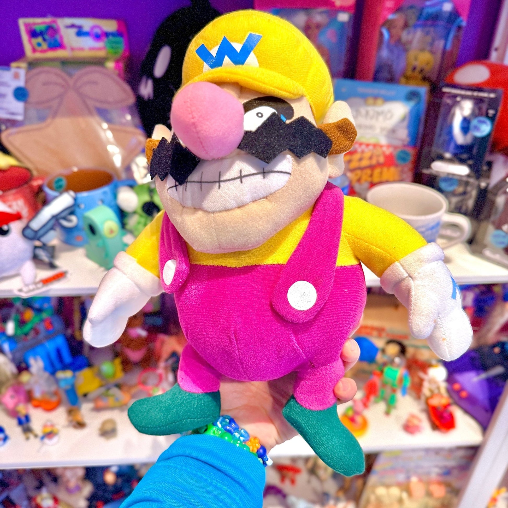 Super Mario: Wario 30 Cm Plush (Nintendo, 2004) - PopCultGang