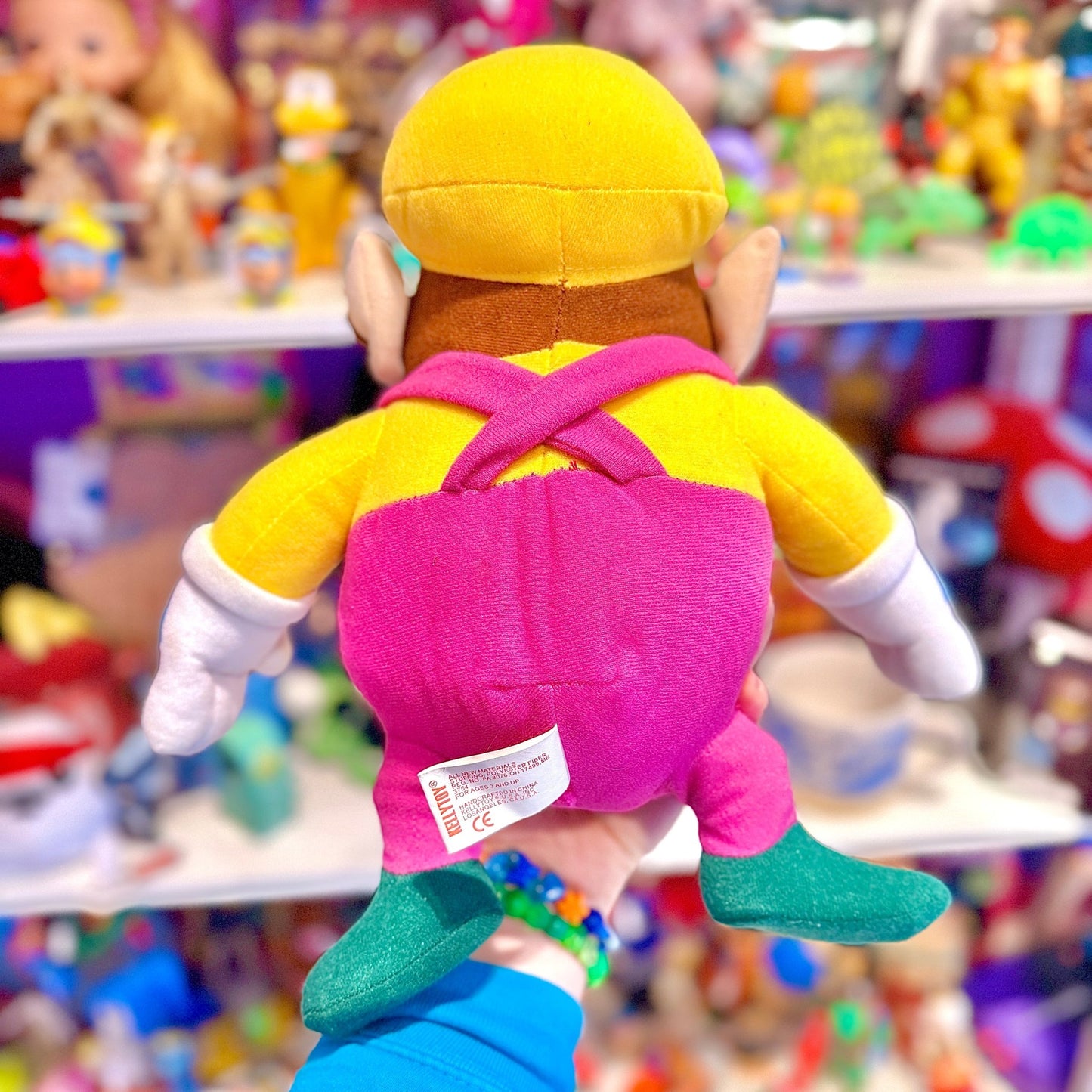 Super Mario: Wario 30 Cm Plush (Nintendo, 2004) - PopCultGang