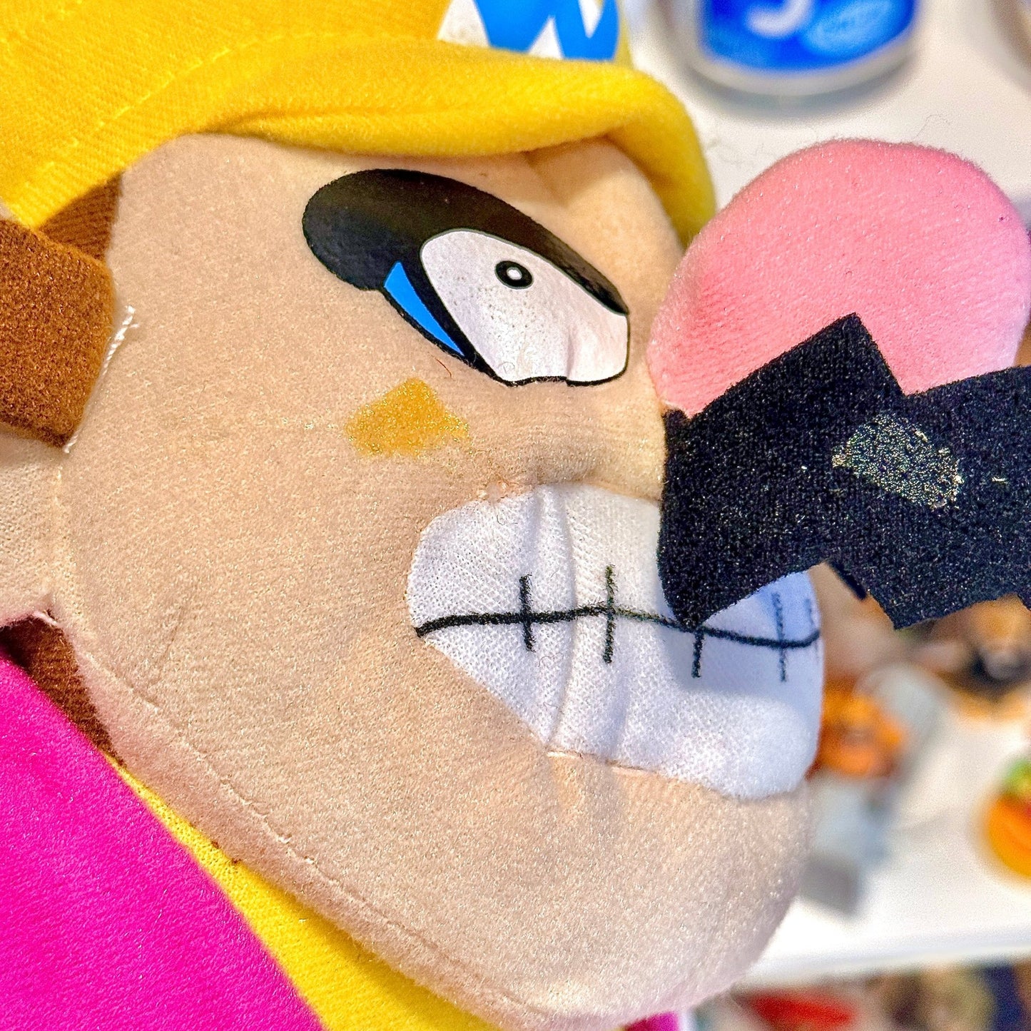 Super Mario: Wario 30 Cm Plush (Nintendo, 2004) - PopCultGang