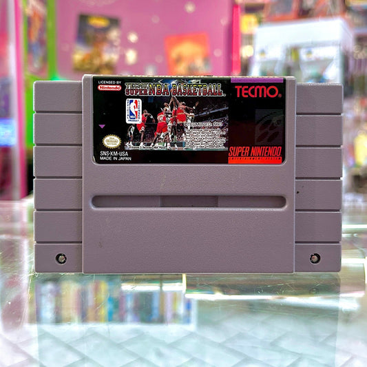 Super NBA Basketball (SNES, NTSC) - PopCultGang