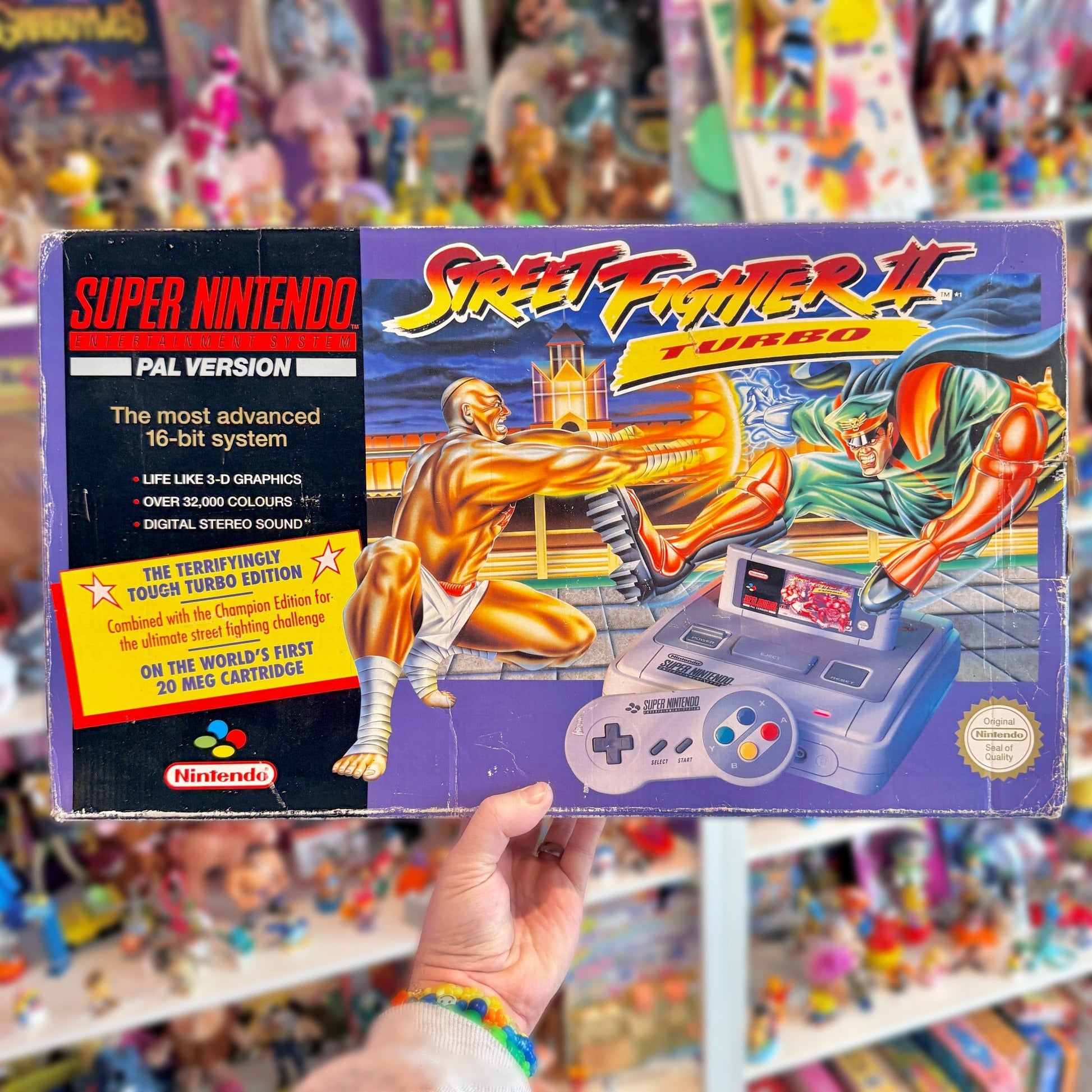 Super Nintendo - Street Fighter 2 Turbo Edition - Console Bundle (boxed) - PopCultGang