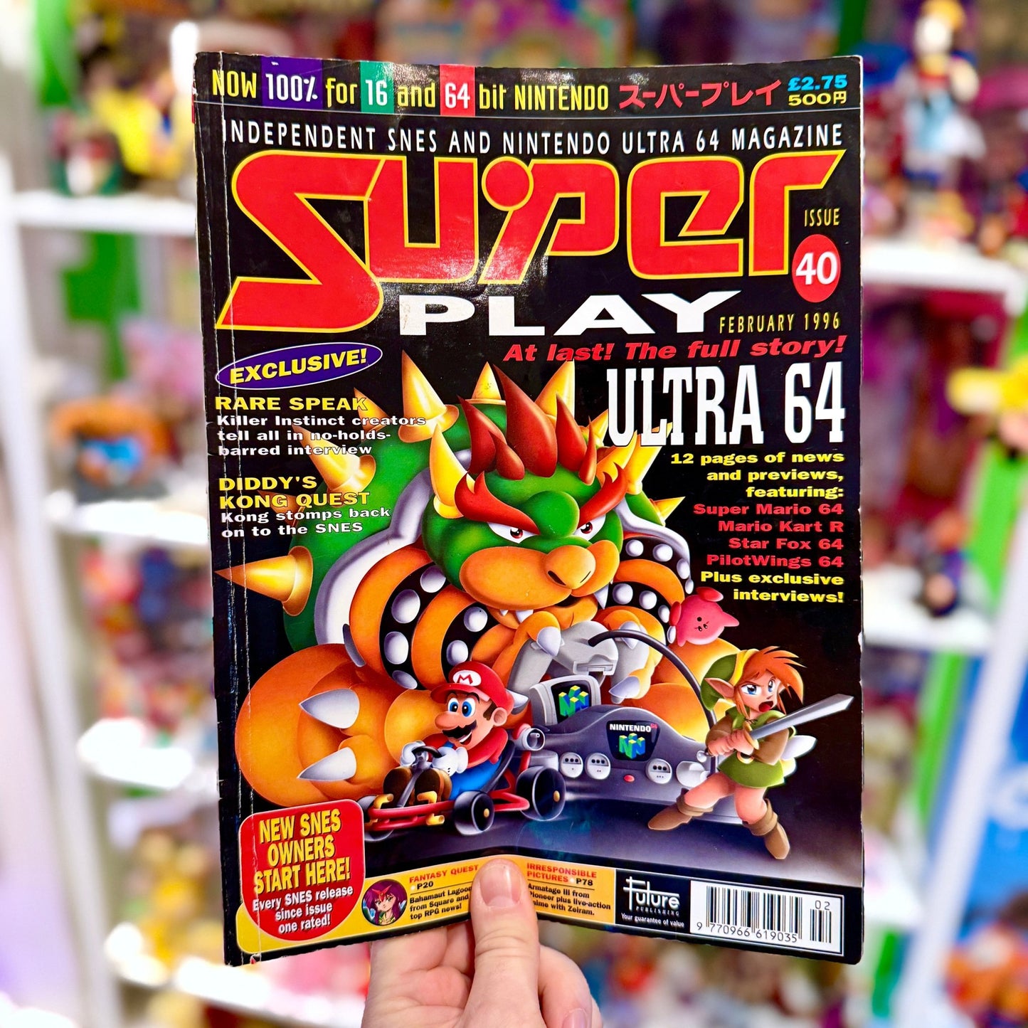 Super Play: Issue 40 - Ultra 64 (90s) - PopCultGang