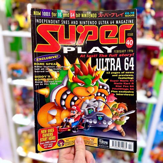 Super Play: Issue 40 - Ultra 64 (90s) - PopCultGang