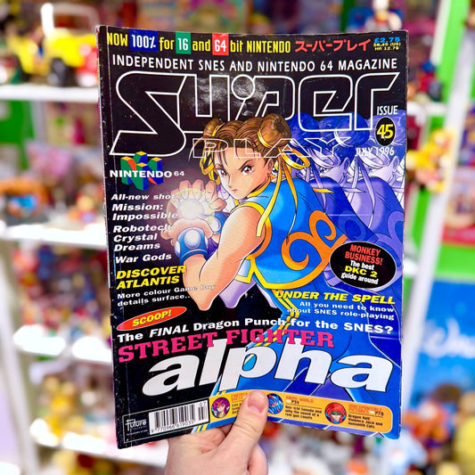 Super Play: Issue 45 - Street Fighter Alpha (90s) - PopCultGang