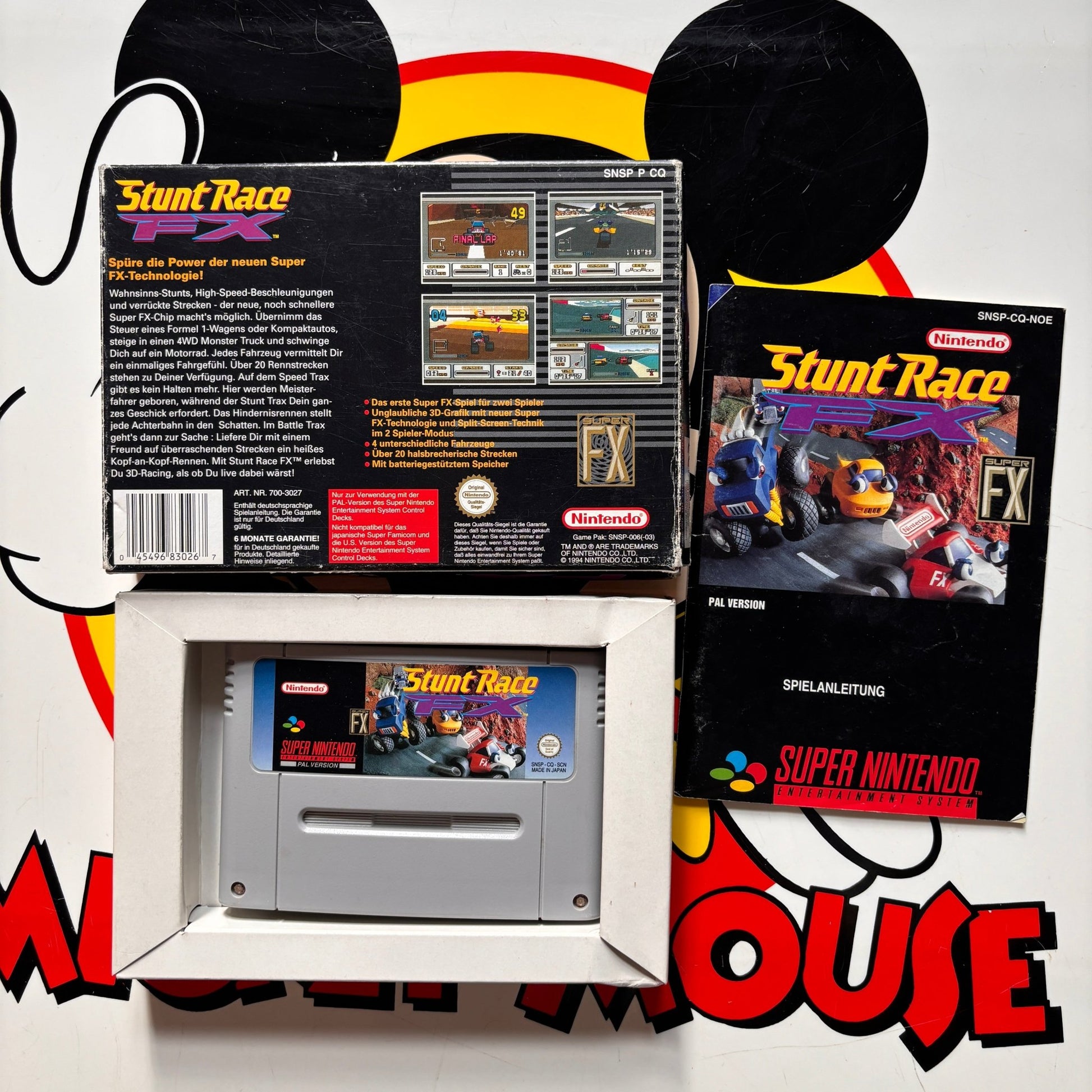 Super Race FX (SNES, CIB) - PopCultGang