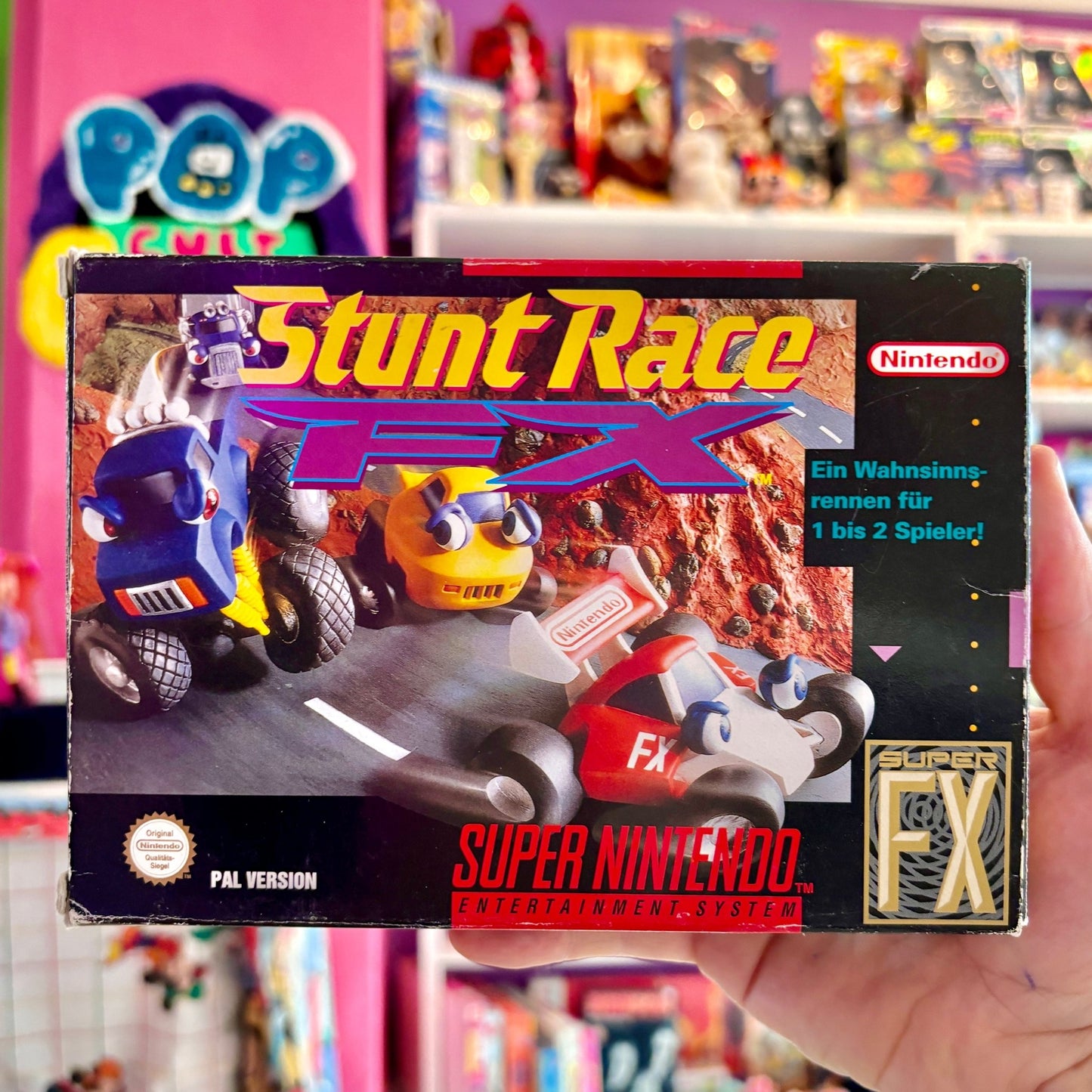 Super Race FX (SNES, CIB) - PopCultGang