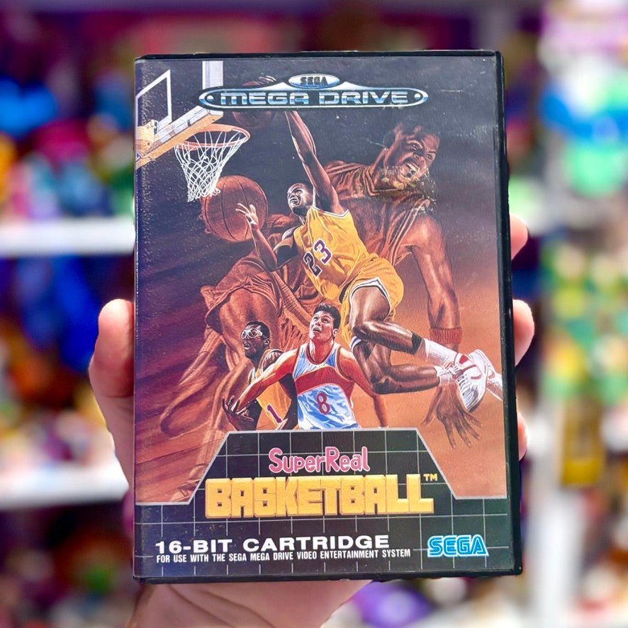 Super Real Basketball (Sega Mega Drive) - PopCultGang