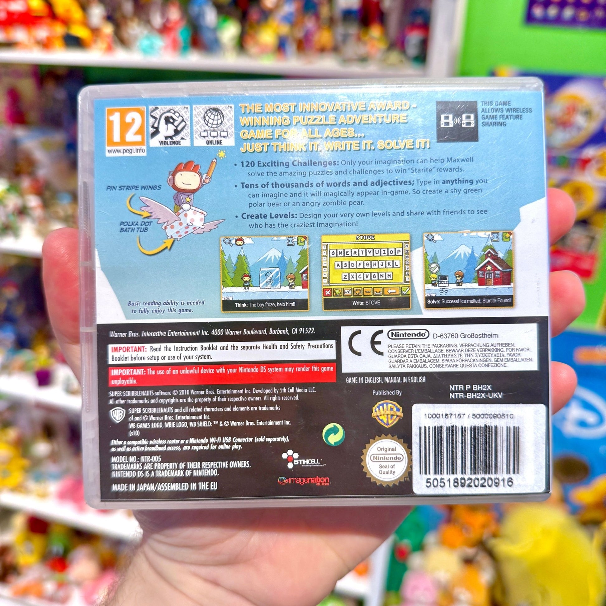 Super Scribblenauts (Nintendo DS) - PopCultGang