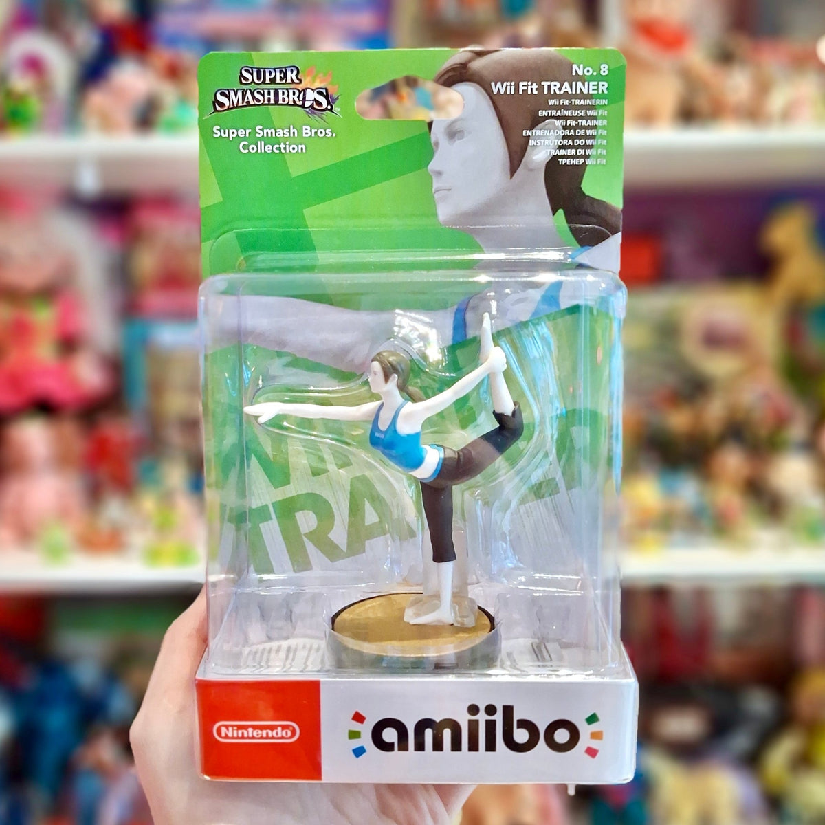 Super Smash Bros. Collection: Wii Fit Trainer Amiibo (Nintendo) - PopCultGang