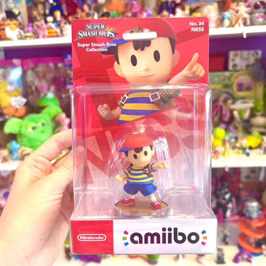 Super Smash Bros - Earthbound: Ness Amiibo Figure (Nintendo) - PopCultGang