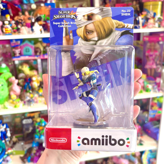 Super Smash Bros: Sheik Amiibo Figure (Nintendo) - PopCultGang