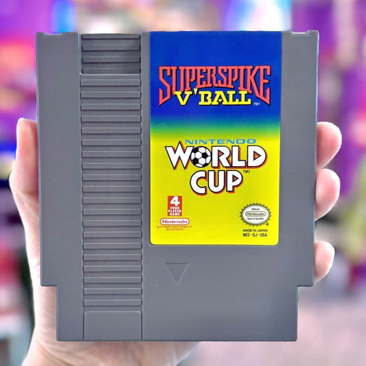 Super Spike V Ball / Nintendo World Cup (NTSC, NES) - PopCultGang