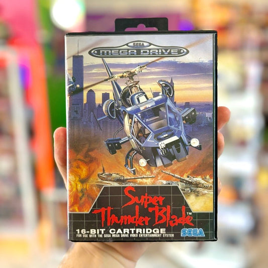 Super Thunder Blade (boxed, Sega Mega Drive) - PopCultGang