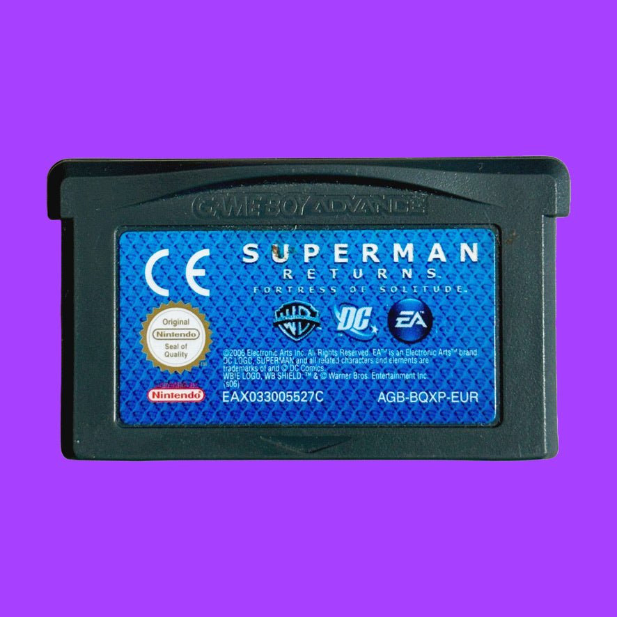 Superman Returns (Gameboy Advance) - PopCultGang