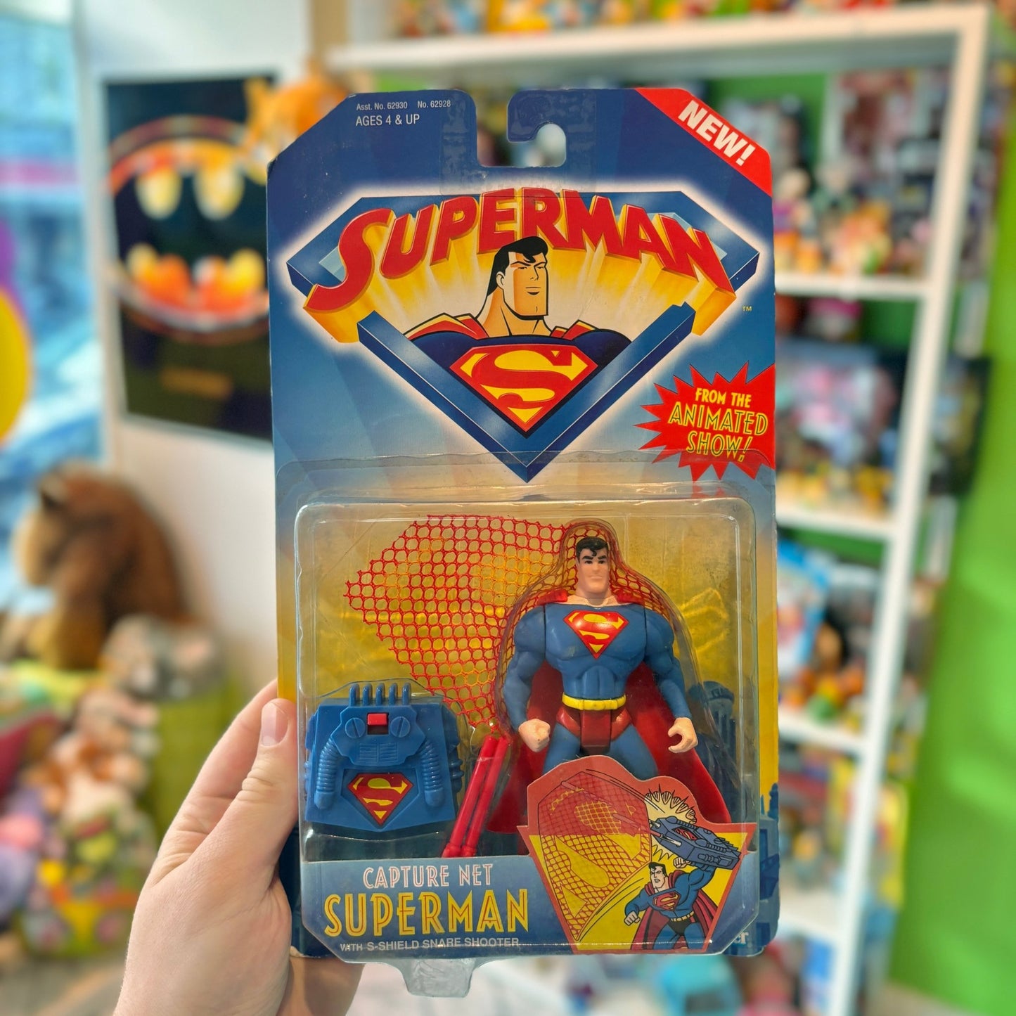 Superman: The Animated Series - Capture Net Superman (Action Figure) - PopCultGang