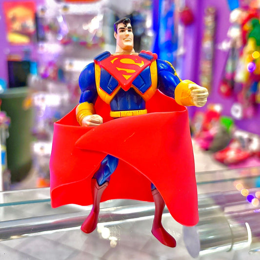 Superman The Animated Series: Electro Energy Superman Action Figure (90s) - PopCultGang