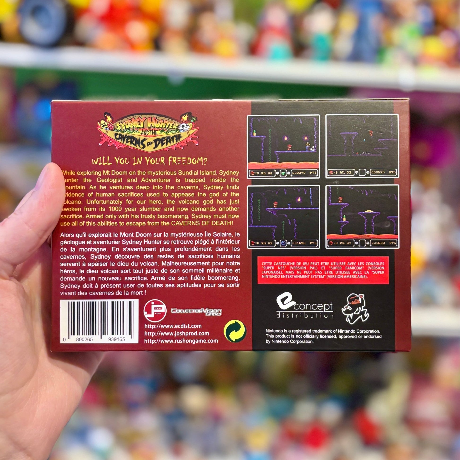 Sydney Hunter & The Caverns of Death (CIB, SNES) - PopCultGang