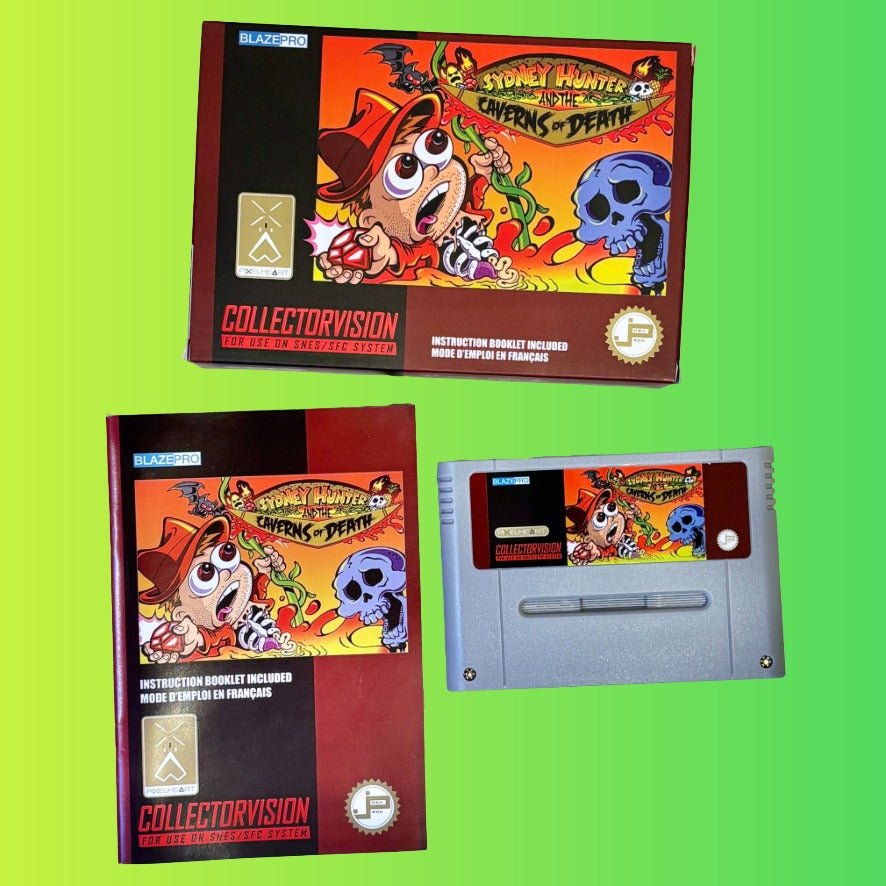 Sydney Hunter & The Caverns of Death (CIB, SNES) - PopCultGang