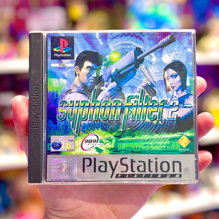 Syphon Filter 2 (Platinum, PS1) - PopCultGang