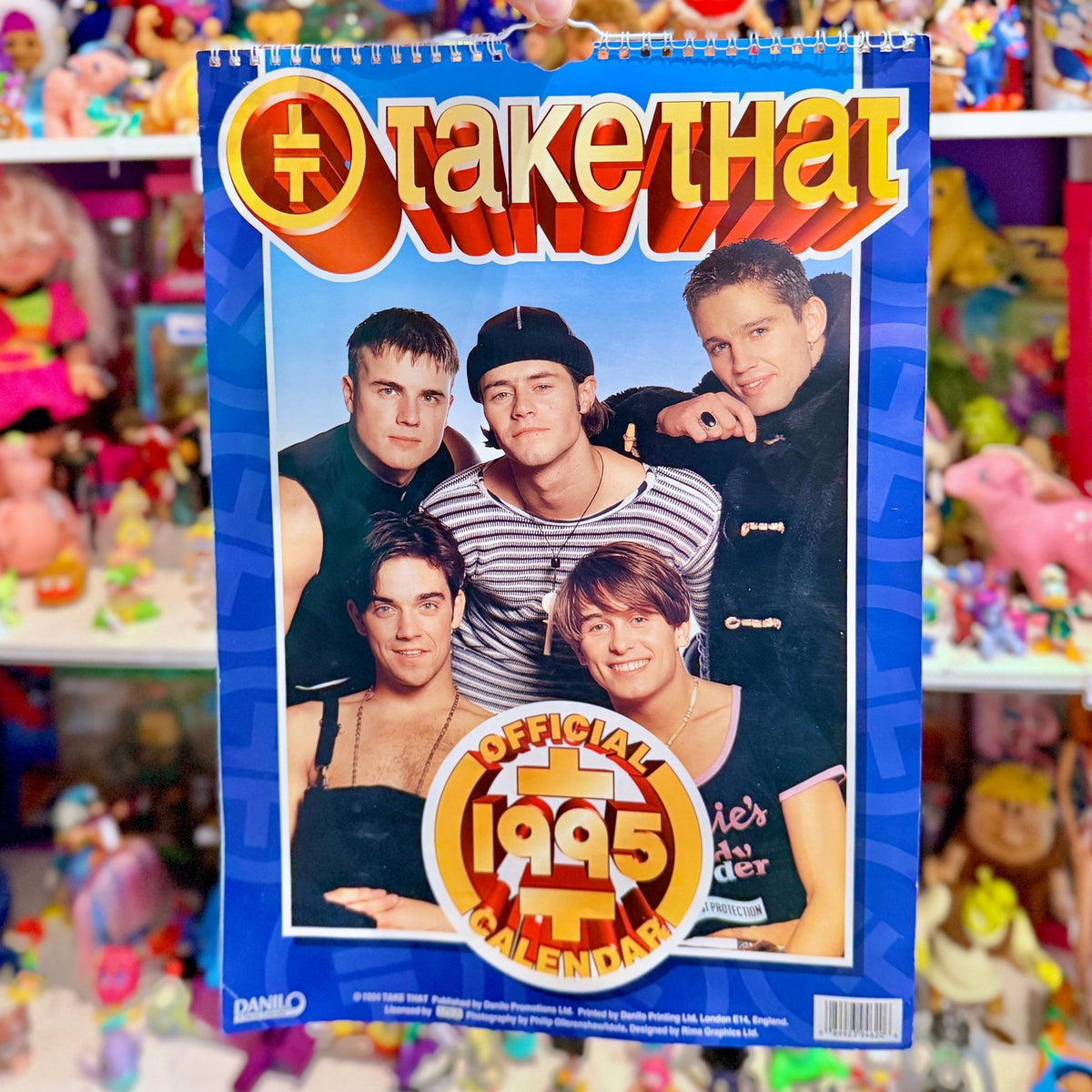 Take That: Official Boy Band Wall Calendar 1995 - PopCultGang