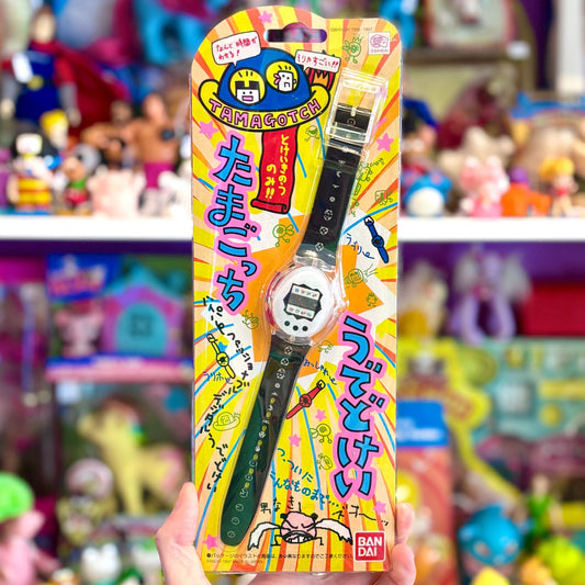Tamagotchi Black and White Wrist Watch (MOC, 1997, Bandai) - PopCultGang