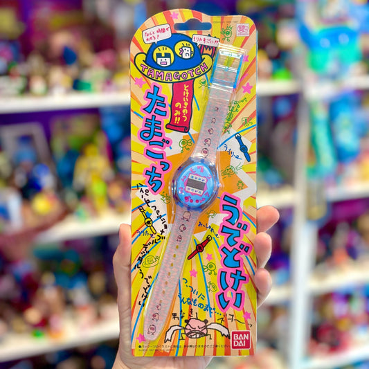 Tamagotchi Light Blue Wrist Watch (MOC, 1997, Bandai) - PopCultGang
