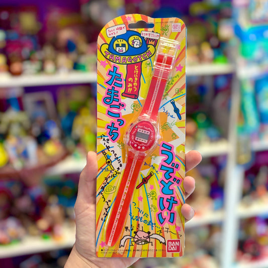 Tamagotchi Red Wrist Watch (MOC, 1997, Bandai) - PopCultGang