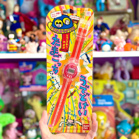 Tamagotchi Red Wrist Watch (MOC, 1997, Bandai) - PopCultGang