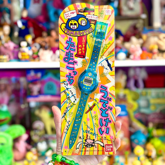 Tamagotchi Turquoise Wrist Watch (MOC, 1997, Bandai) - PopCultGang