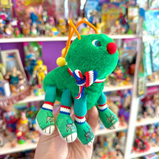Tausendfüßler Caterpillar Green Plush (Lots - a - Lots - a - Leggggggs Bootleg, Herzl, 80s) - PopCultGang