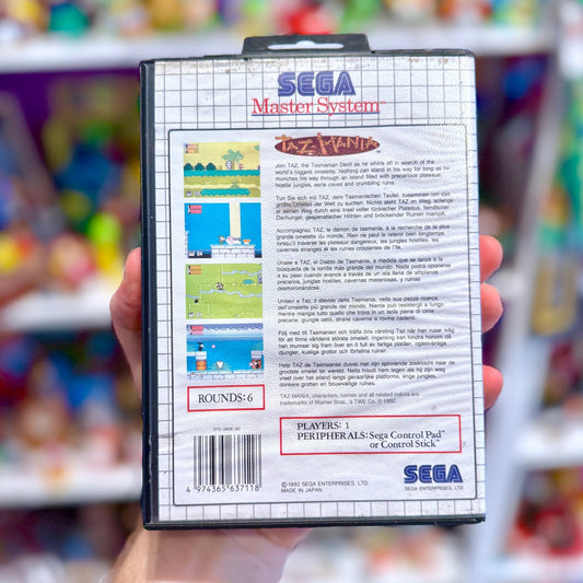 Taz - mania (Sega Master System) - PopCultGang