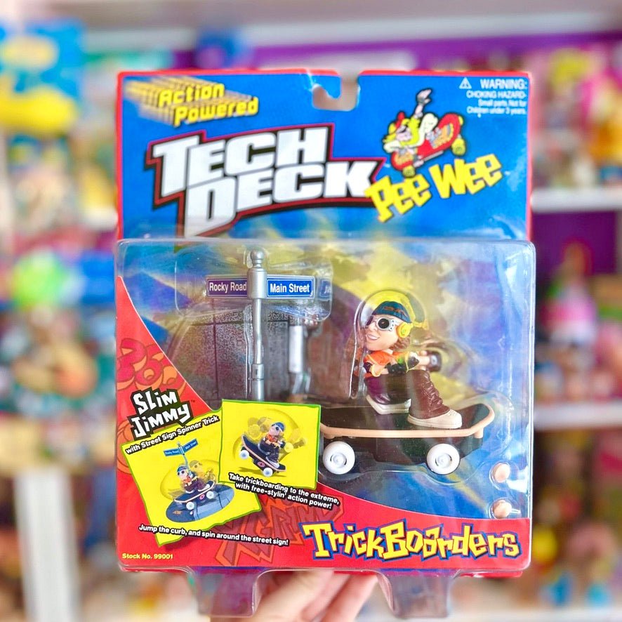 TechDech Pee Wee: TrickBoarders "Slim Jimmy" Figure (Playmates, 1999) - PopCultGang