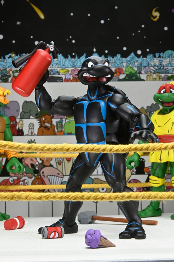 Teenage Mutant Ninja Turtles (Archie Comics) Action Figures: 4-Pack - Stump Wrestling Turtles 18 cm - PopCultGang