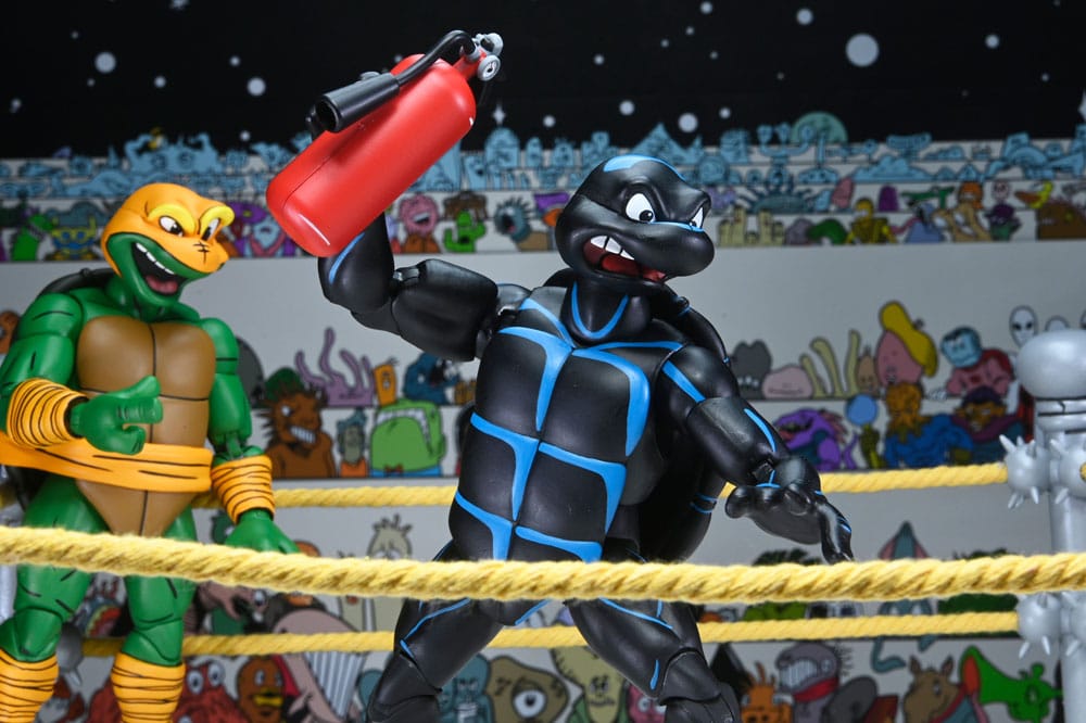 Teenage Mutant Ninja Turtles (Archie Comics) Action Figures: 4-Pack - Stump Wrestling Turtles 18 cm - PopCultGang