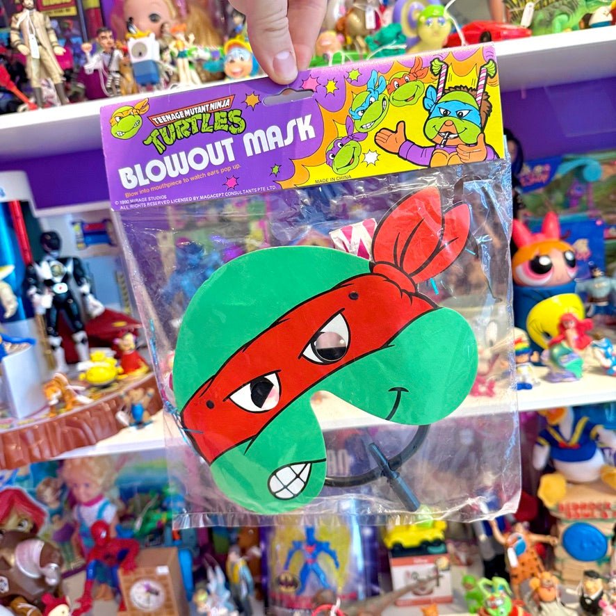 Teenage Mutant Ninja Turtles: Blowout Party Masks (NIB, 80s) - PopCultGang