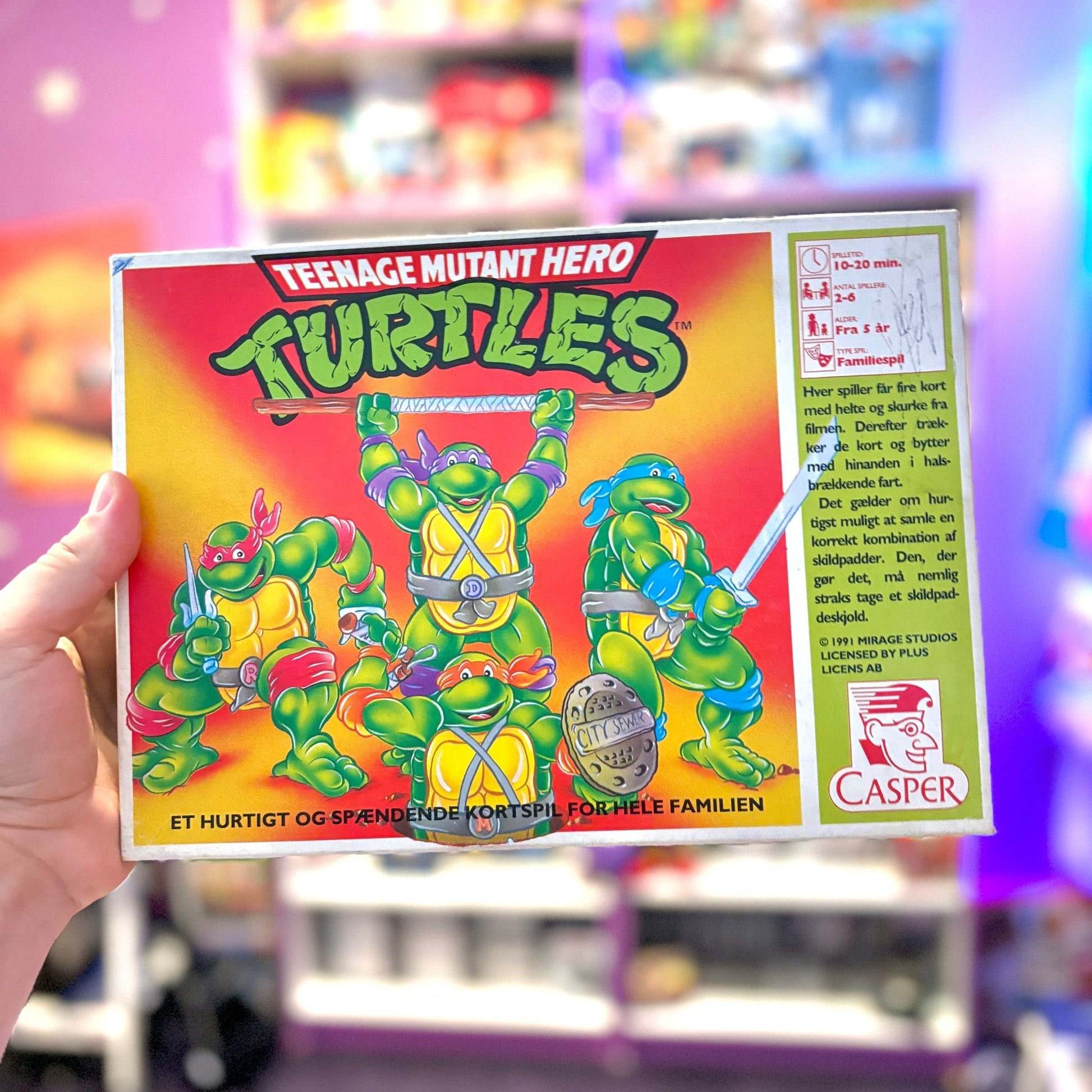 Teenage Mutant Ninja Turtles Card Game (1991) - PopCultGang