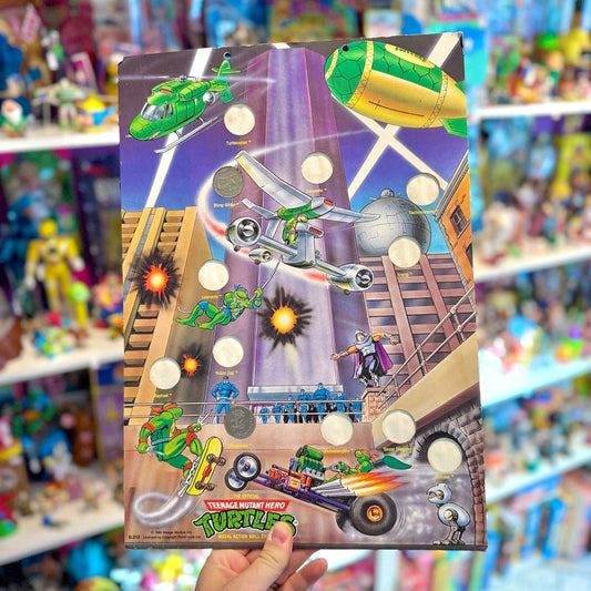 Teenage Mutant Ninja Turtles: Coin Collection Holder (1990) - PopCultGang