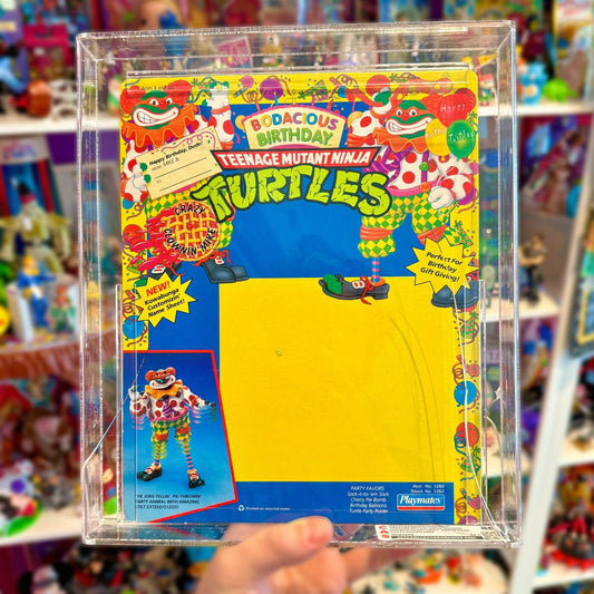 Teenage Mutant Ninja Turtles: Crazy Clownin’ Mike Proof Card (w. COA, 90s) - PopCultGang