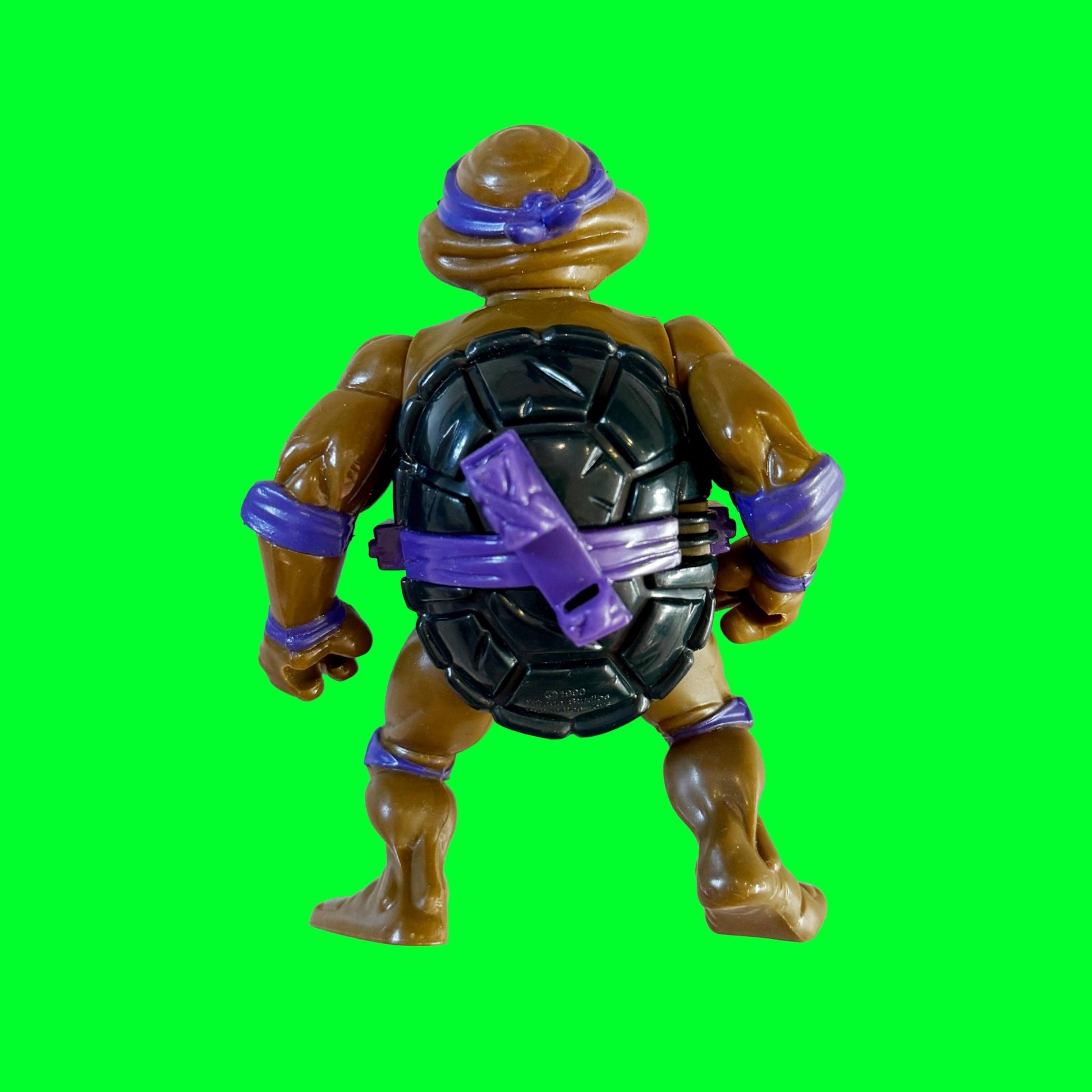Teenage Mutant Ninja Turtles: Donnatello With Storage Shell Action Figure (w. card, 90s) - PopCultGang