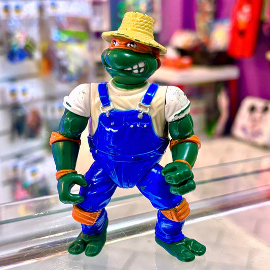 Teenage Mutant Ninja Turtles: Farmer Mike Action Figure (1993) - PopCultGang