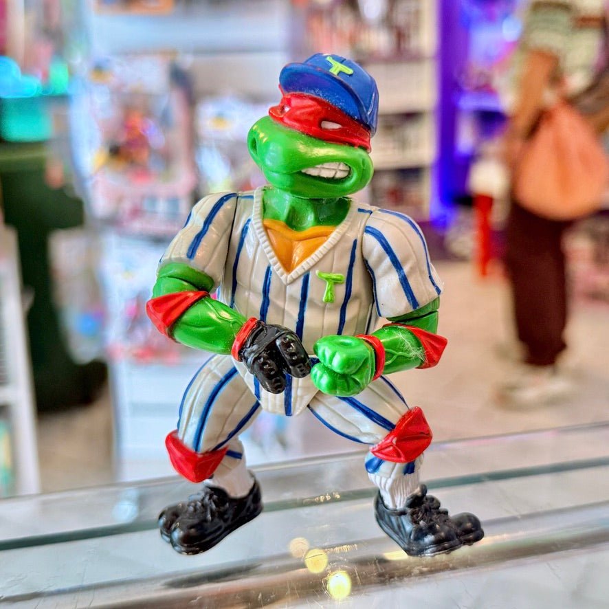 Teenage Mutant Ninja Turtles: Grand Slammin' Ralph Action Figure - Baseball Player (Playmates, 1991) - PopCultGang