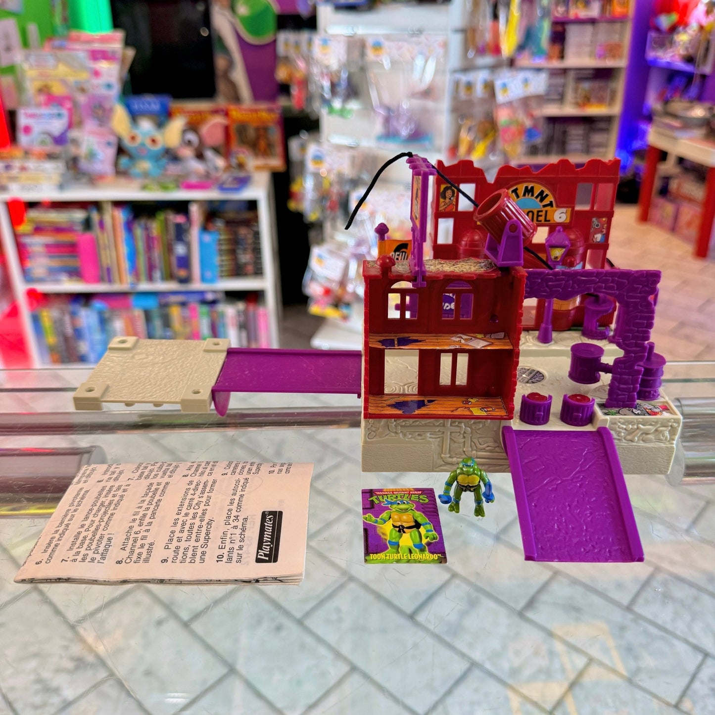 Teenage Mutant Ninja Turtles: Mini Mutants Bodacious Battlesets - City Wars (1994) - PopCultGang