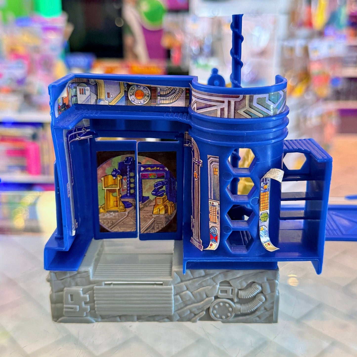 Teenage Mutant Ninja Turtles: Mini Mutants Bodacious Battlesets - Dimension X Wars Playset (Playmates, 1994) - PopCultGang