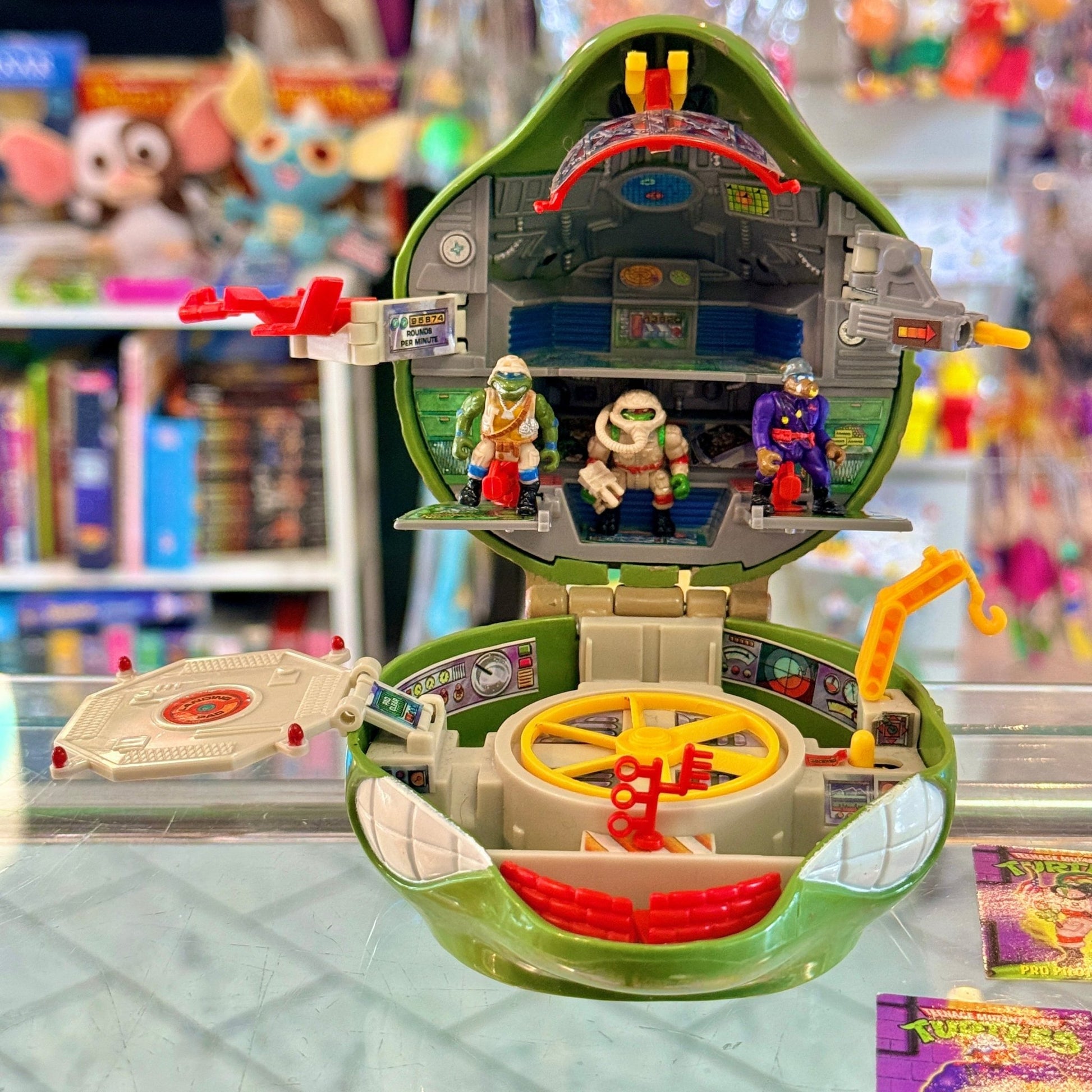 Teenage Mutant Ninja Turtles: Mini Mutants - Leonardo's Mutant Military Playset (Playmates, 1995) - PopCultGang