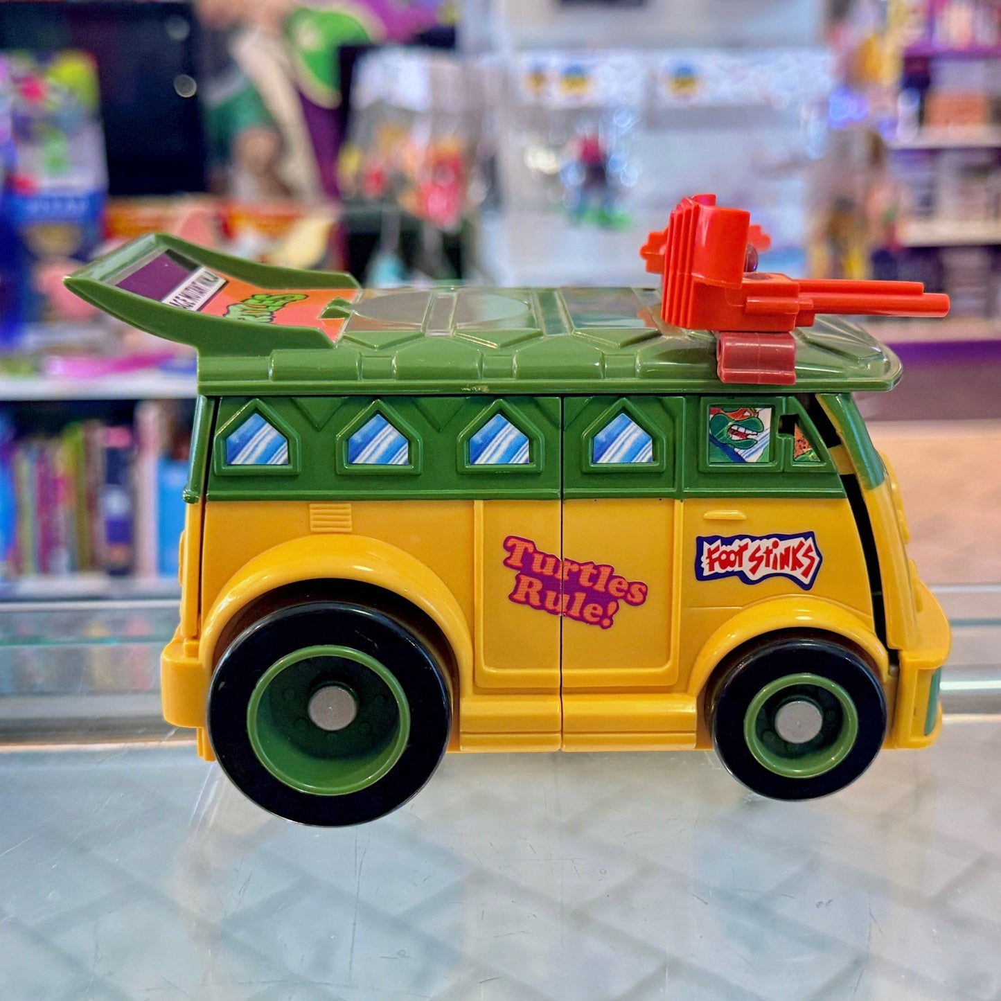 Teenage Mutant Ninja Turtles: Mini Mutants - Party Wagon Playset (Playmates, 1995) - PopCultGang