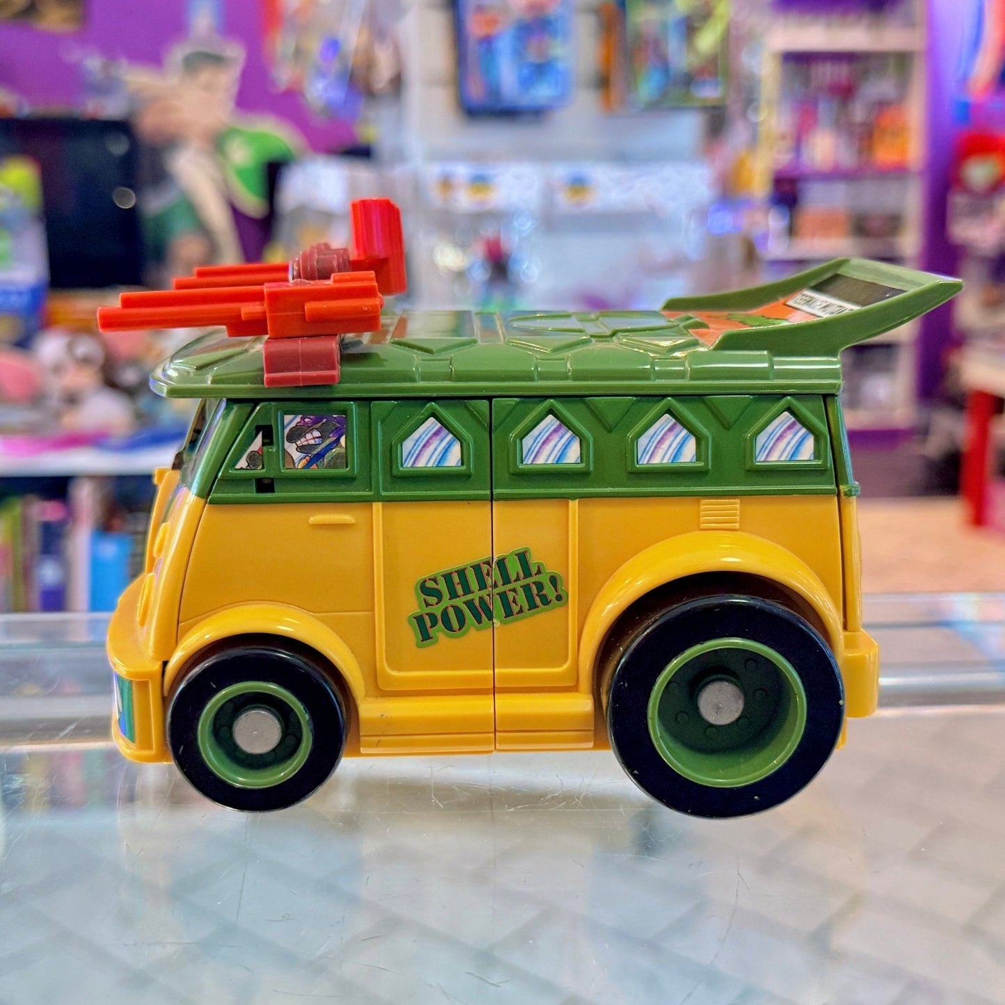 Teenage Mutant Ninja Turtles: Mini Mutants - Party Wagon Playset (Playmates, 1995) - PopCultGang
