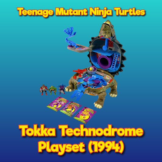 Teenage Mutant Ninja Turtles: Mini Mutants - Tokka Technodrome Playset (Playmates, 1994) - PopCultGang